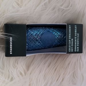 Starbucks Crystal Blue Azure Holiday Ornament